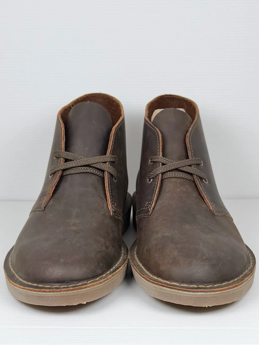 Clarks Originals Desert Boots Brown Leather Chukka Boots Men’s US 9